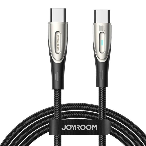 Joyroom USB-C till USB-C Kabel (2m) Stralight Series - Svart