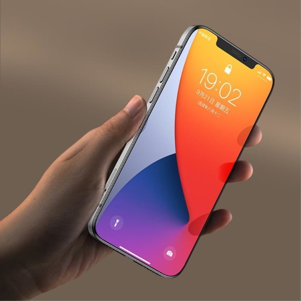 [2-PACK] Härdat Glas Skärmskydd iPhone 12 Pro Max - Clear