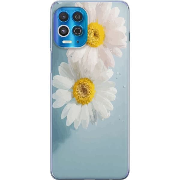 Mobilskal till Motorola Edge S med Sommarblommor