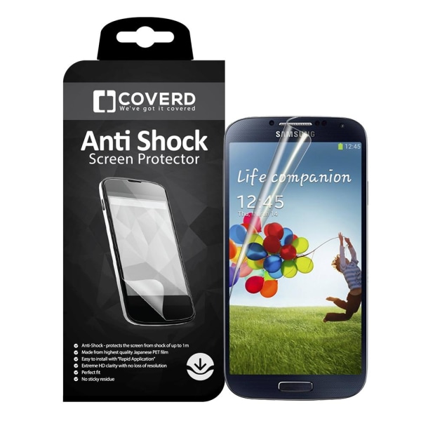 CoveredGear Skärmskydd av Slitstark Film Samsung Galaxy S4