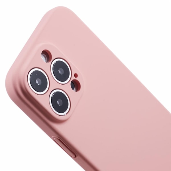 Mobilskal till iPhone 16 Pro Max Skin-Touch Rubberized PC - Rosa Rosa