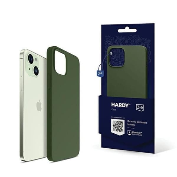 3MK Mobilskal till iPhone 15 Plus/14 Plus MagSafe Hardy - Grön Grön