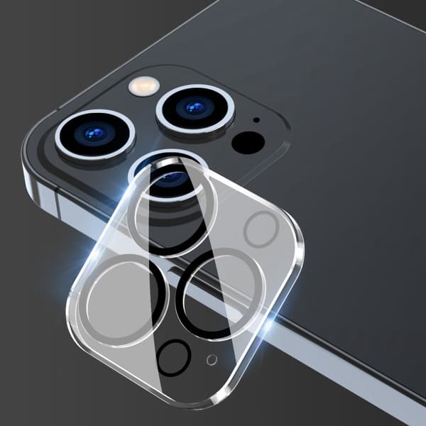 [2-PACK] iPhone 14 Pro Max Kameralinsskydd i Härdat Glas / iPhone 14 Pro Transparent