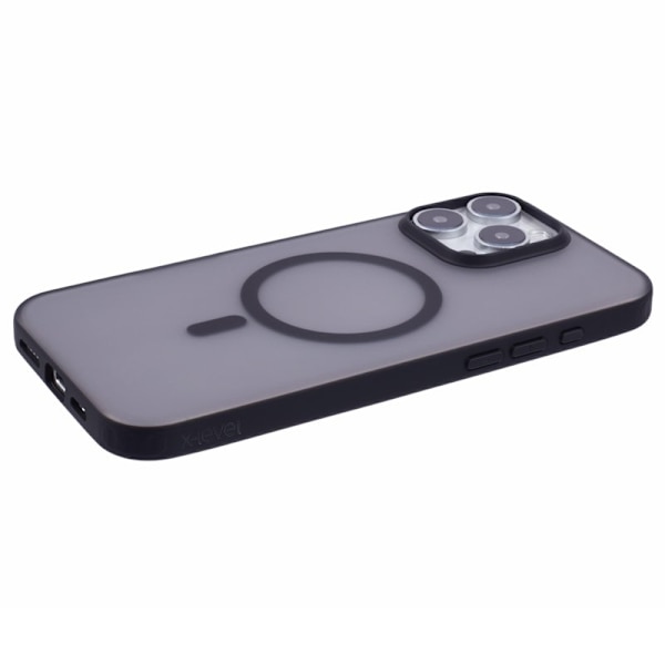 X-LEVEL Mobilskal till iPhone 16 Pro Max Magnetiskt Svart