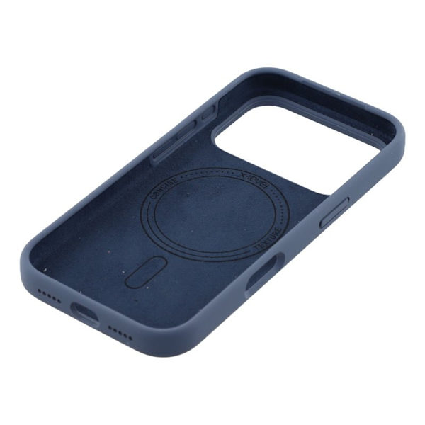 X-LEVEL Mobilskal till iPhone 17 Pro MagSafe Liquid Silicone Blå