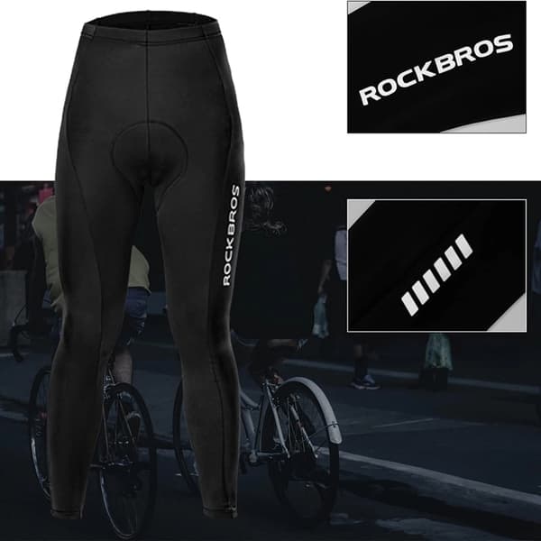 Rockbros Ventilerande Cykelbyxor XL - Svart