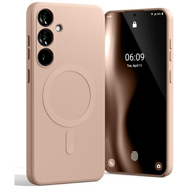 Mercury Mobilskal till Galaxy S25 Plus MagSafe Semi-Silikon - Rosa