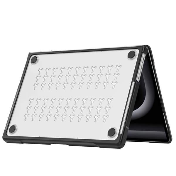 Tech-Protect Skal För Macbook Air 13 Velar - Svart/Matte Clear Svart