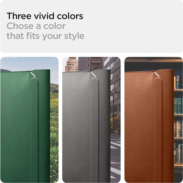 Spigen Datafodral 15"-16" Sleeve Valentinus - Grön
