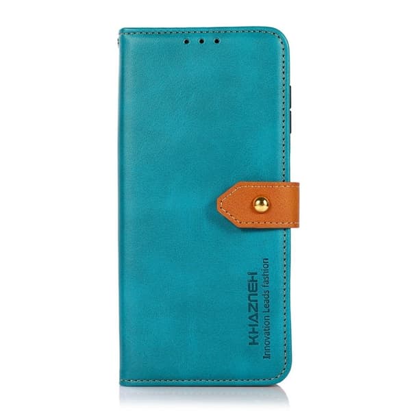 KHAZNEH Samsung Galaxy S26 Edge Plånboksfodral Konstläder Flip - Blå