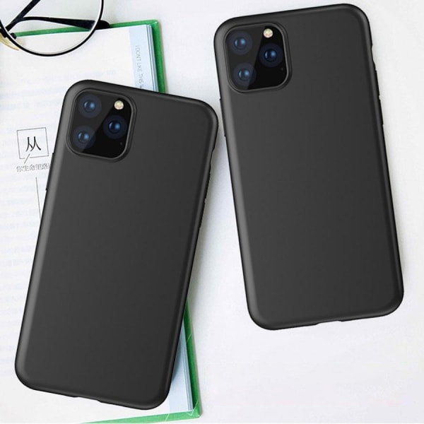 Pehmeä TPU-geeliä suojaava matkapuhelinsuoja Galaxy A42 5G - musta Black