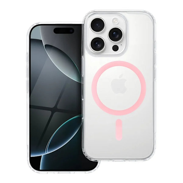 Telefontaske til iPhone 12 Pro Max MagSafe Drop Glue - Pink Rosa