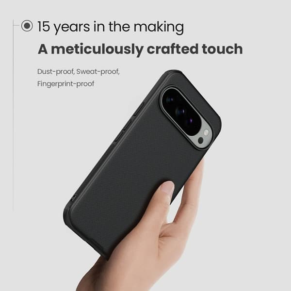 NILLKIN Frosted Shield Pro Mobilskal för Google Pixel 10 Pro XL - Svart