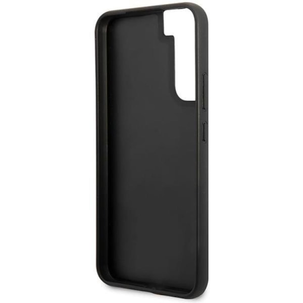 Guess Galaxy S24 Plus Mobilskal Metall Guld Logo - Svart Svart