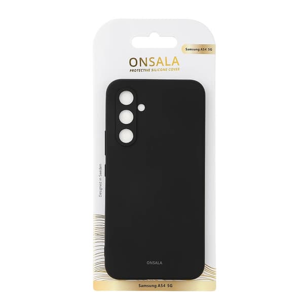 ONSALA Galaxy A54 5G Etui Silikone - Sort Black