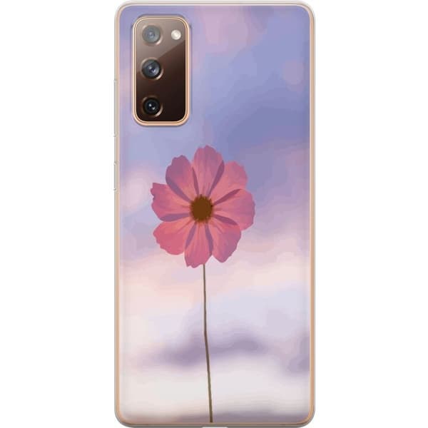 Mobilskal till Samsung Galaxy S20 FE med Rosa blomma