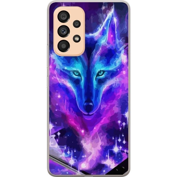 Mobilskal till Samsung Galaxy A53 5G med Neon Varg