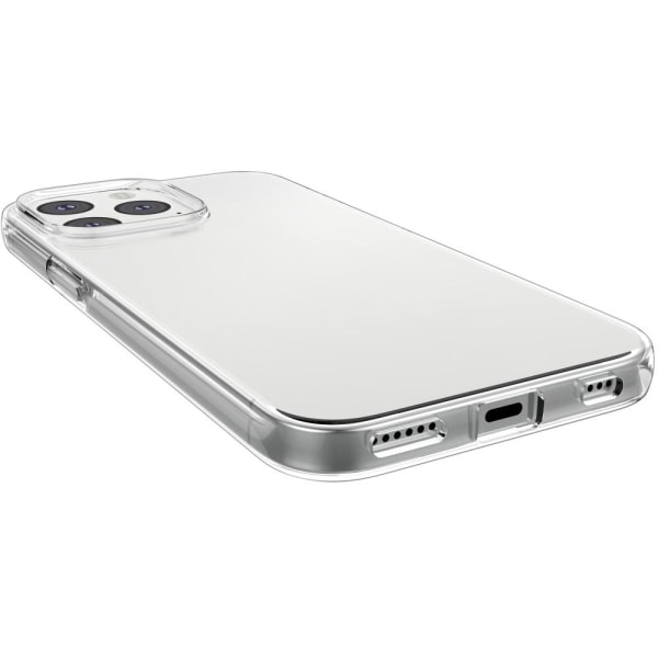 BOOM - iPhone 13 Pro Cover Pehmeä TPU - Kirkas Crystal iPhone 13 Pro