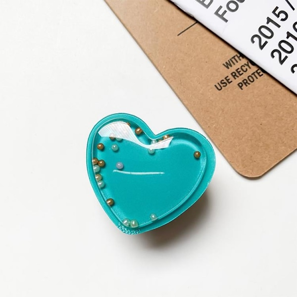 Heart Beads Popup Hållare - Grön