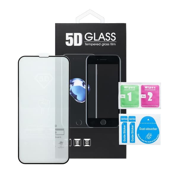 Galaxy A54 5G Skaramsyadd 5D Fuldlim - Sort Black