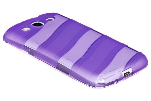 Wave FlexiCase Cover til Samsung Galaxy S3 i9300 (Lilla) Lila