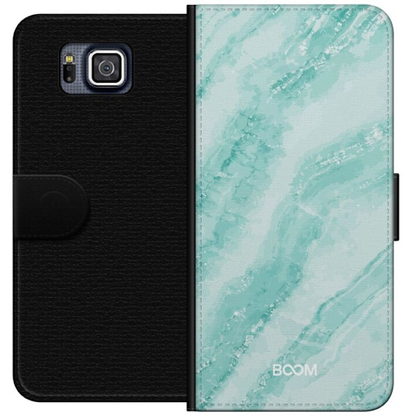 Plånboksfodral till Samsung Galaxy Alpha med Mint Marble