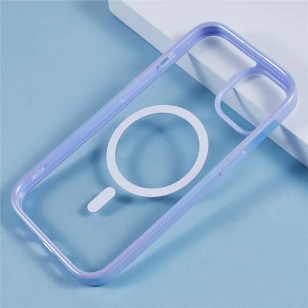 KIGC Mobilskal till iPhone 15 Magsafe Dazzling Color - Lila
