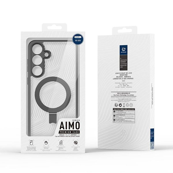 Dux Ducis Telefontaske til Galaxy S25 Plus Magsafe Aimo - Sort Black