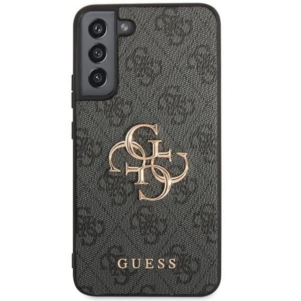 Guess Galaxy S23 Skal Big Metall Logo - Grå Grå