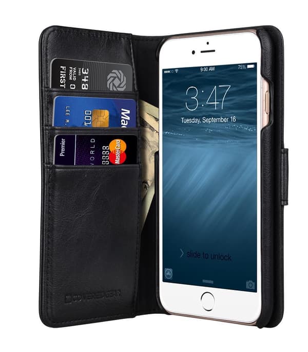CoveredGear Signature Pung Taske til iPhone 6 (S) Plus - Sort Black