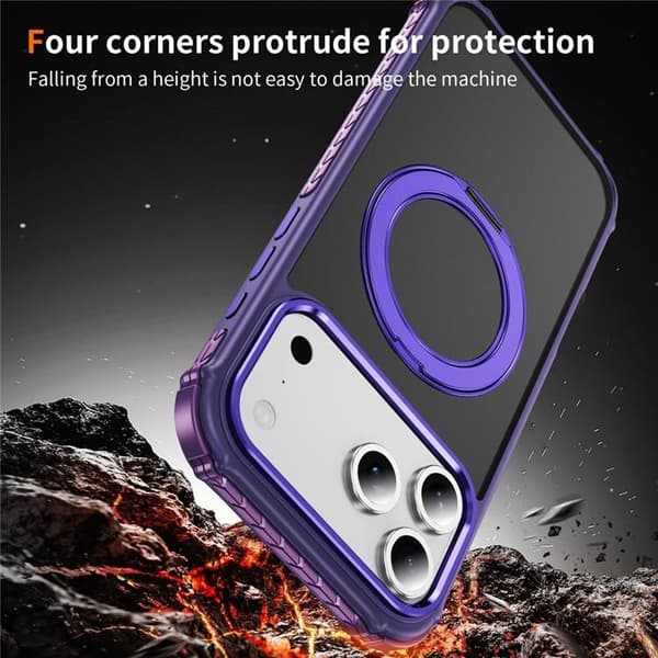 Mobilskal till iPhone 17 Pro MagSafe Skin Touch - Lila Lila