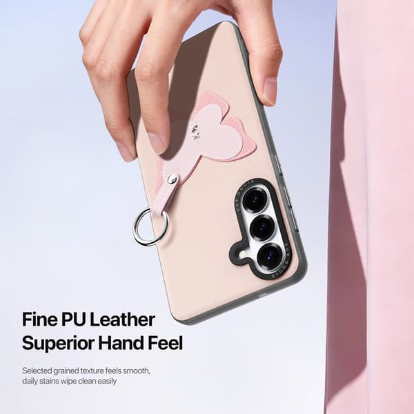 DUX DUCIS Mobilskal till Galaxy S26 Plus Ringhållare/Handledsrem Luvy Series Rosa