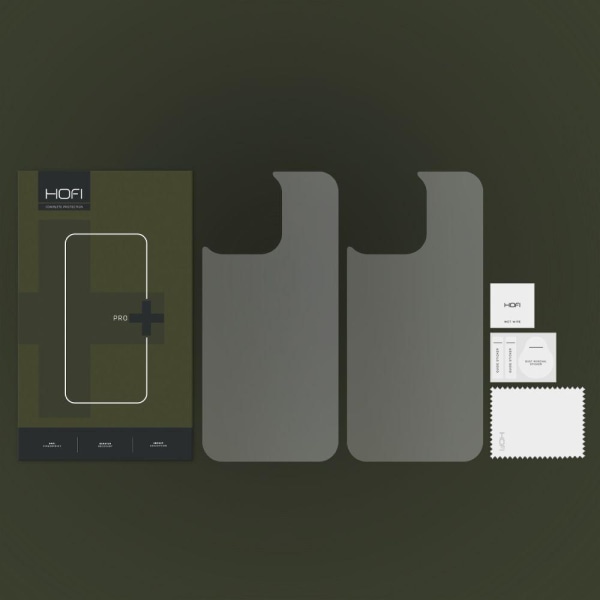 HOFI iPhone 14 Härdat Glas Skärmskydd Hydroflex (2-PACK)