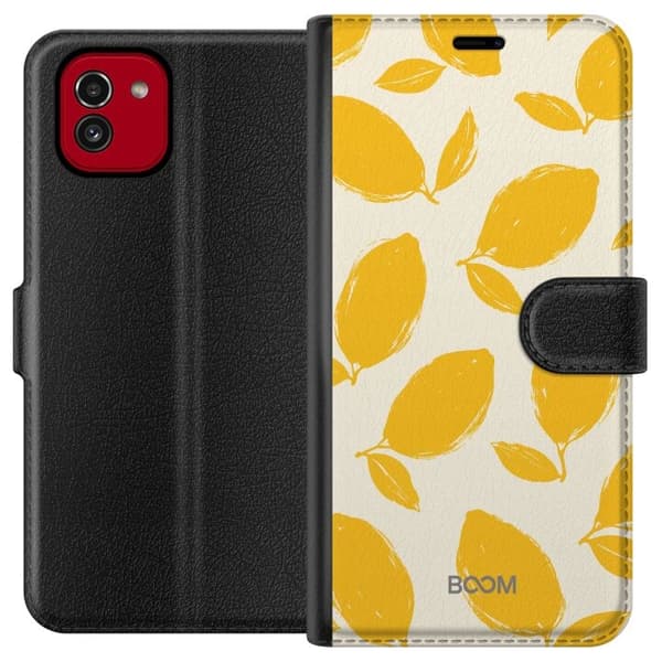 Plånboksfodral till Samsung Galaxy A03 med Lemon Breeze