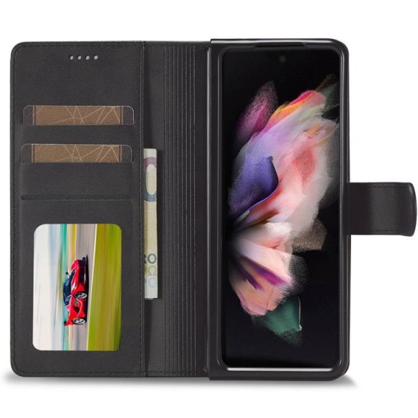 LC.IMEEKE Galaxy Z Fold 4 lompakkokotelo iskunkestävä magneetti - S