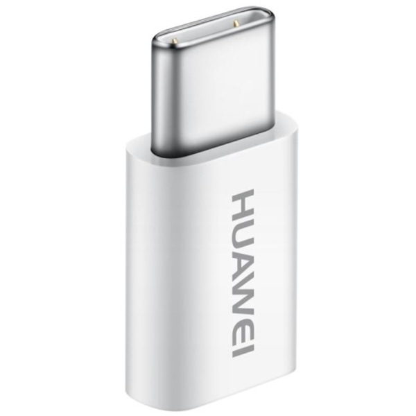 Huawei USB Adapter Micro-USB Till Typ-C AP52 - Vit 1 Pack