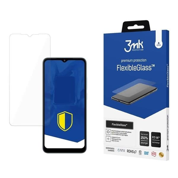 3MK Redmi A2/A2 Plus Hybrid Okrossbart Glas FlexibleGlass Transparent