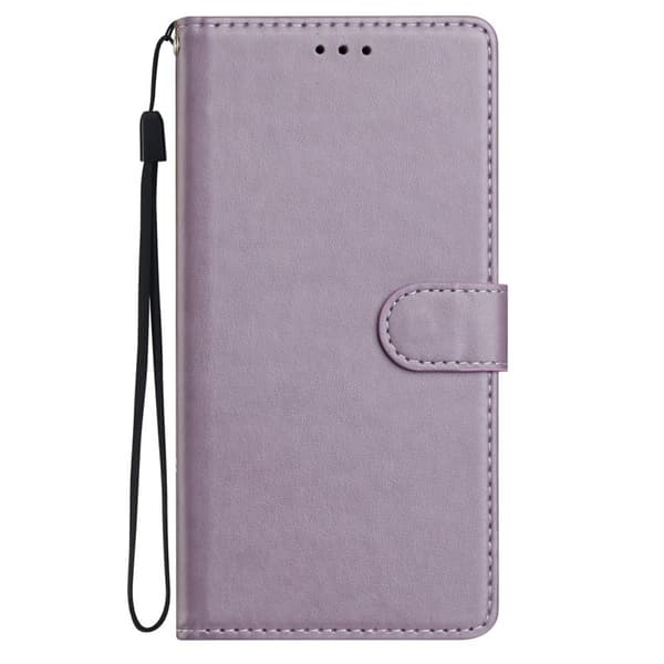 Samsung Galaxy S26 Edge Plånboksfodral Konstläder Ställ - Lila