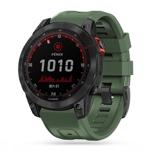 Iconband Garmin Fenix 5/6/6 Pro/7 - Armeijanvihreä Grön