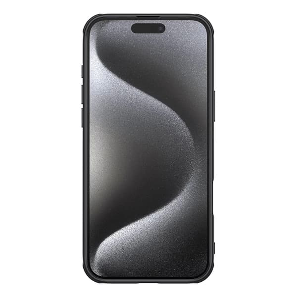 Nillkin Telefontaske til iPhone 16 Pro Super Frosted Shield Pro - Sort Black