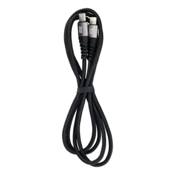Blue Star USB-C till Lightning kabel 1.2m - Svart Svart