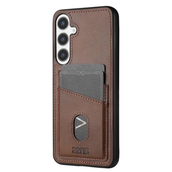 AZNS Mobilskal till Galaxy A37 5G korthållare Calf Texture Brun