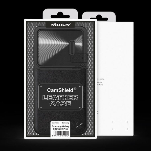 Nillkin Galaxy S23 Ultra Mobilskal CamShield Läder S - Svart