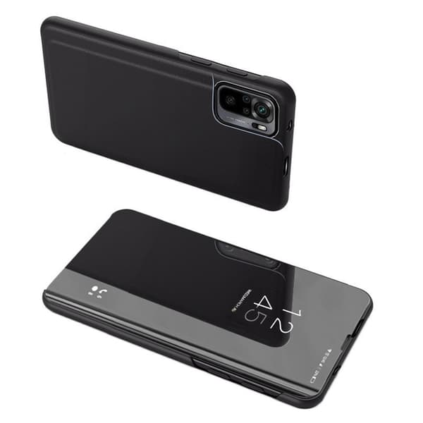 Xiaomi 13 Mobilcover Clear View - Sort Svart