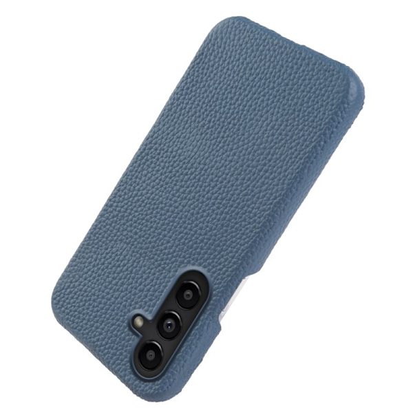 Mobilskal för Samsung Galaxy S26 Plus Magnetiskt Äkta läder + PC - Blå