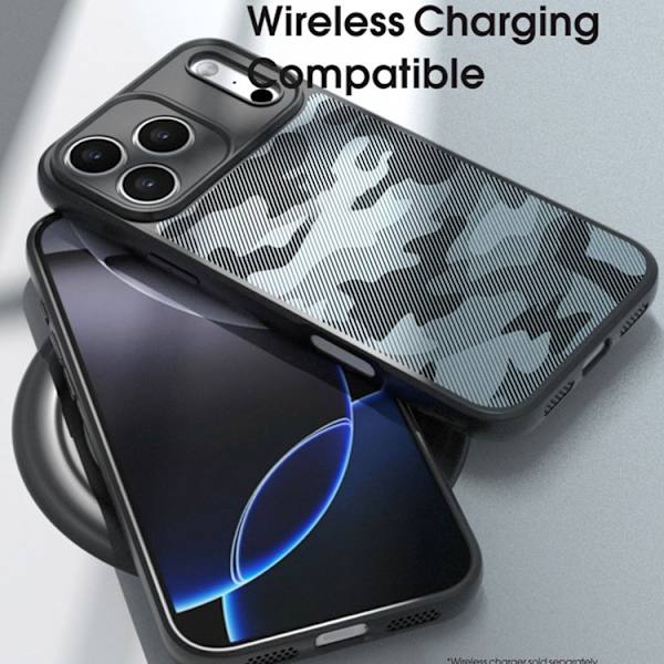 IBMRS Mobilskal till iPhone 17 Pro Anti-Fall Soft Transparent