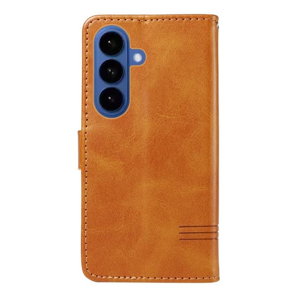 T-Shape Samsung Galaxy S26 / S26 Pro Plånboksfodral Konstläder - Brun