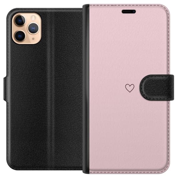 Plånboksfodral till Apple iPhone 11 Pro Max med Litet Hjärta
