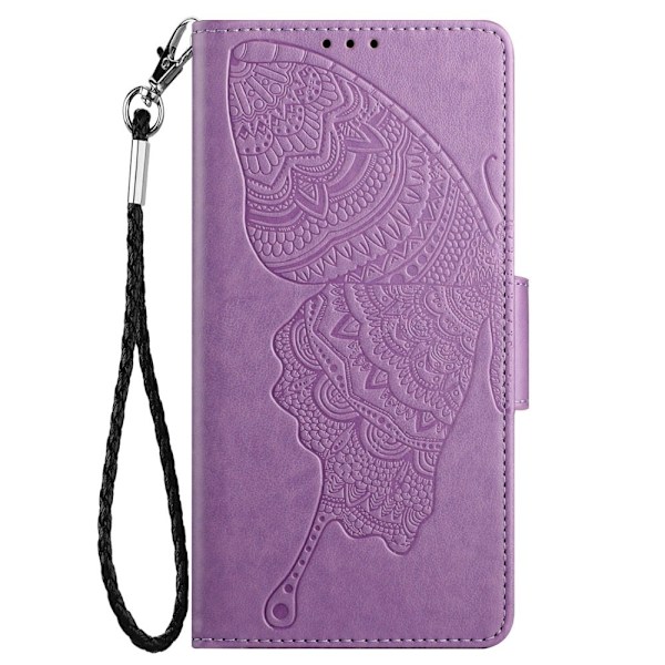 Fjärilar iPhone 13 Pro Plånboksfodral - Lila