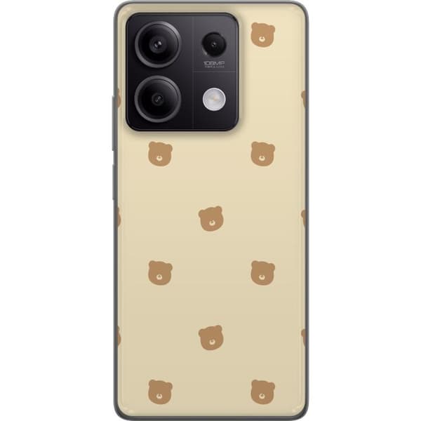 Mobilskal till Xiaomi Redmi Note 13 Pro med Björnmönster